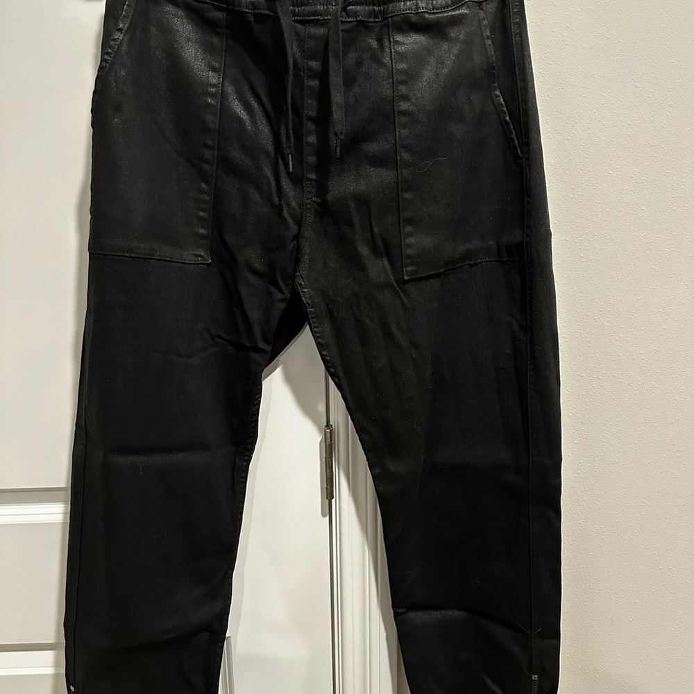 Hudson Jeans Black Jogger Pants